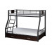Кровать двухъярусная из металла «Гранада-1» Я120 Black