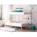 Кровать двухъярусная из металла «Гранада-3» 120 White